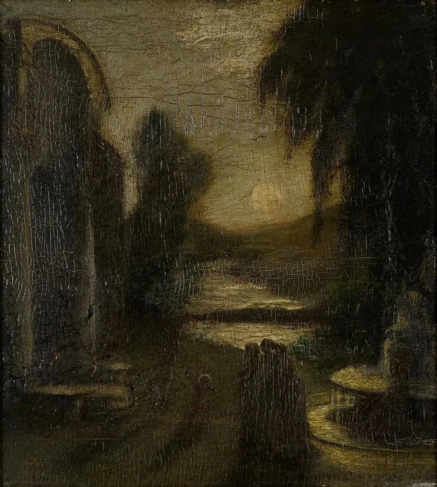 Maalaus Le Temple de l'Esprit - Albert Pinkham Ryder | Taidetuloste