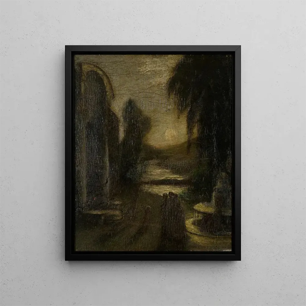 Maalaus Le Temple de l'Esprit - Albert Pinkham Ryder | Taidetuloste