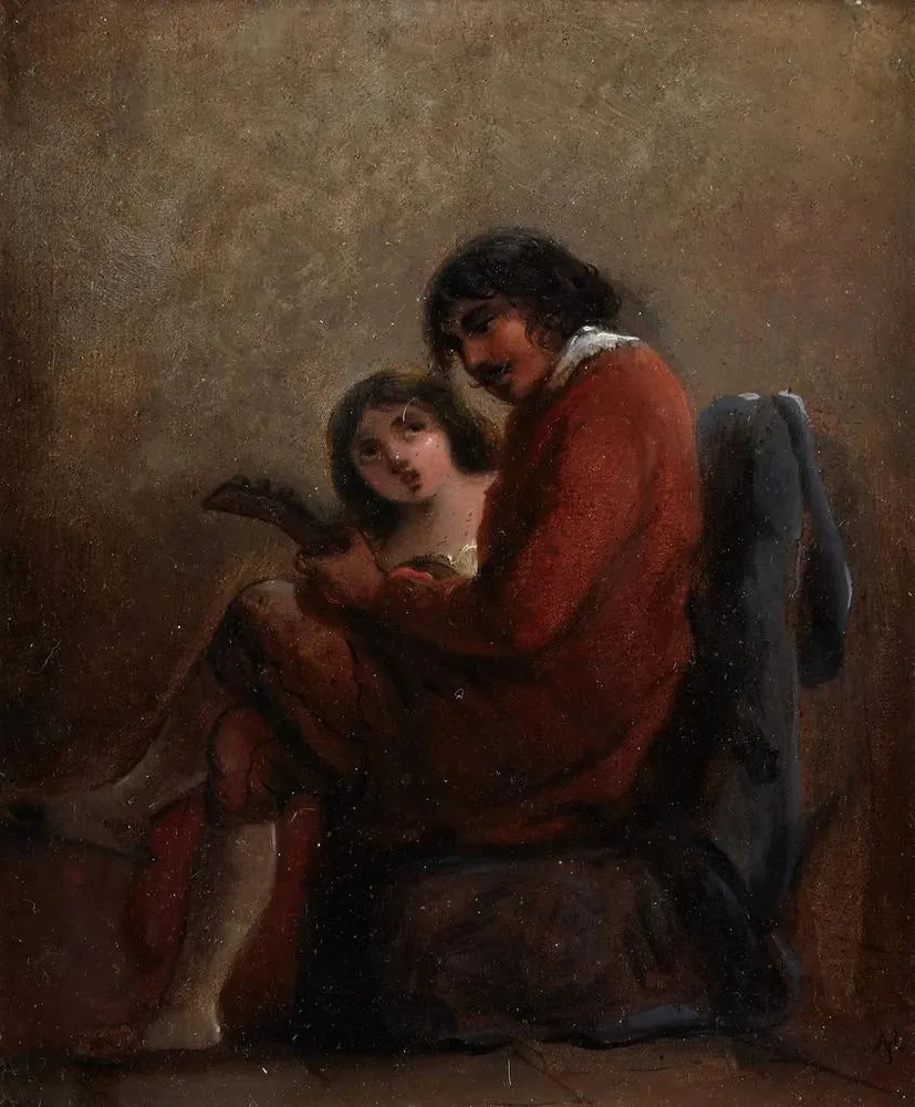Maalaus Tervehdys rohkeille ja vapaille - Alfred Jacob Miller | Taidetuloste