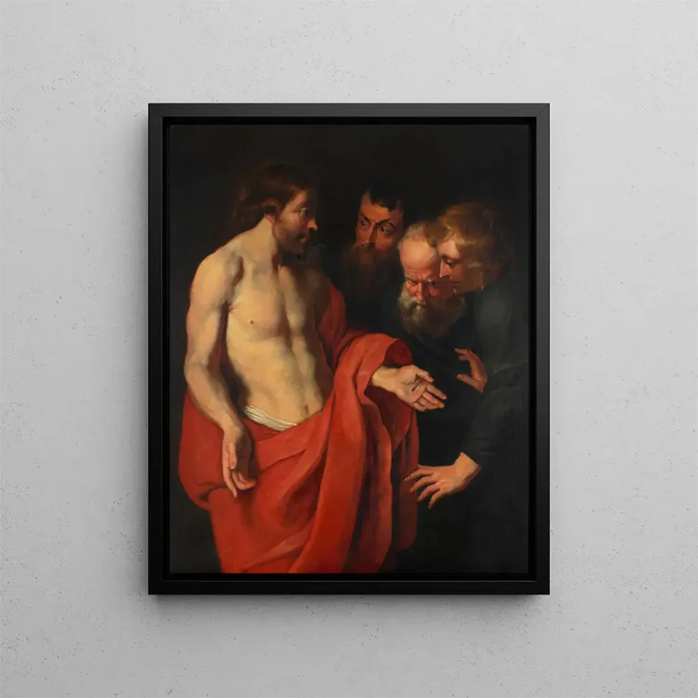 Maalaus Thomas l'incrédule - Anonyme | Taidetuloste