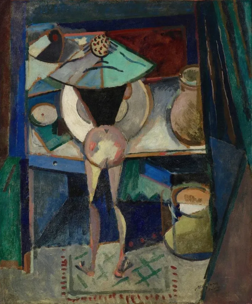 Maalaus Nu se toilettant - Albert Gleizes | Taidetuloste