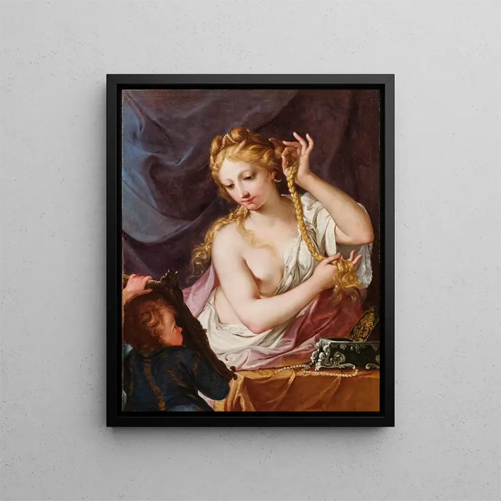 Maalaus Toilette de Belinda - Antonio Bellucci | Taidetuloste