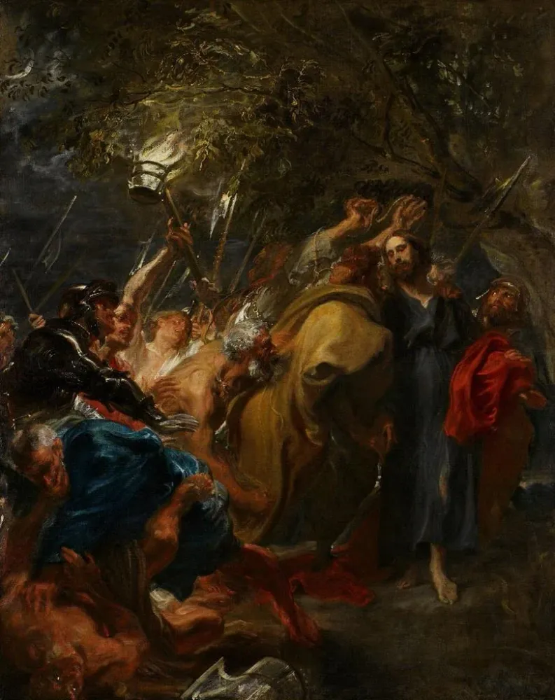 Maalaus La trahison du Christ - Antoine van Dyck | Taidetuloste