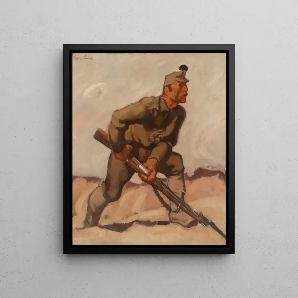 Maalaus Trésors impériaux - Albin Egger-Lienz | Taidetuloste