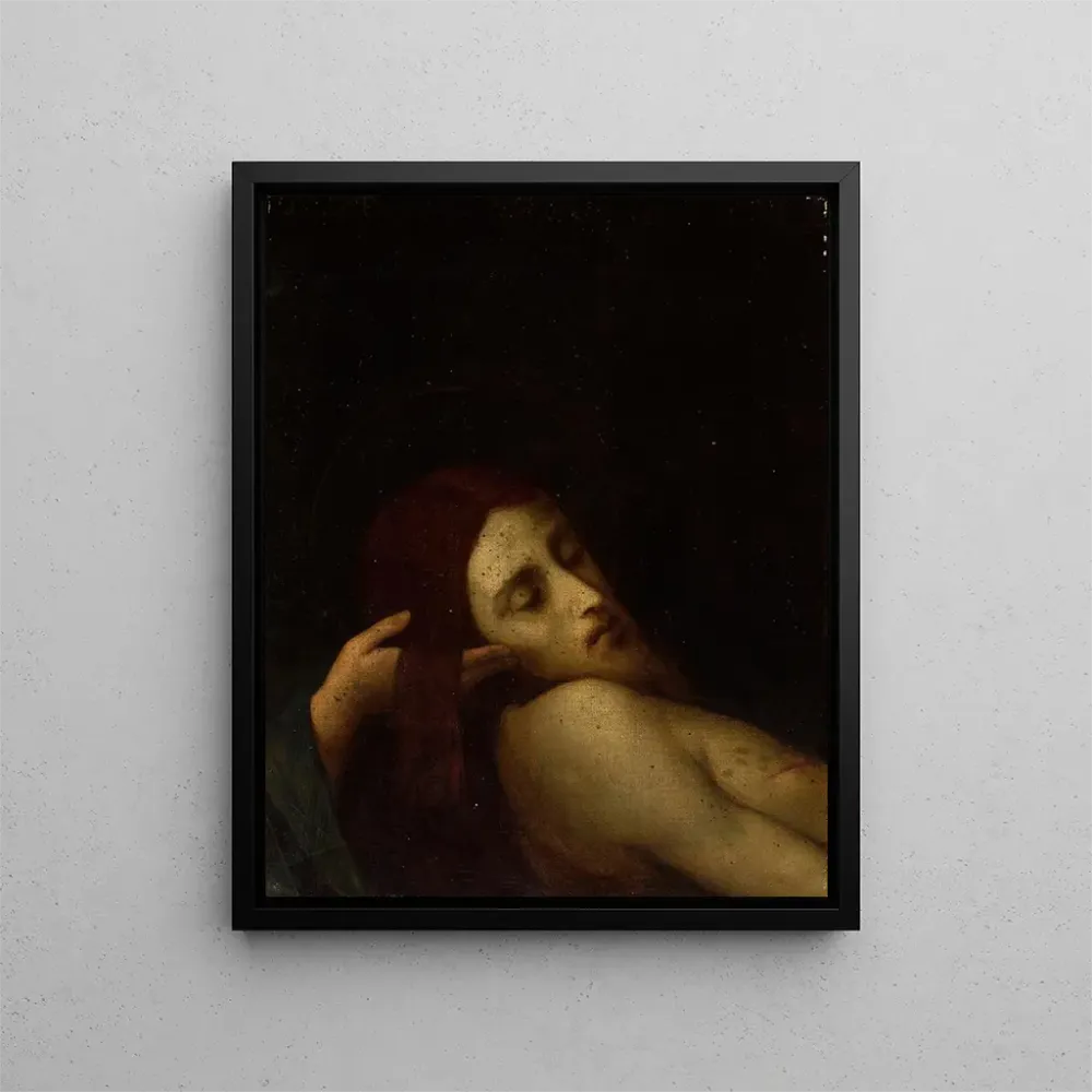 Maalaus Tête du Christ, fragment de la Pietà - Pantaleon Szyndler | Taidetuloste