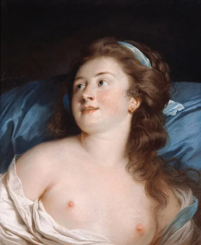 Maalaus Tête de jeune femme - Adélaïde Labille-Guiard | Taidetuloste