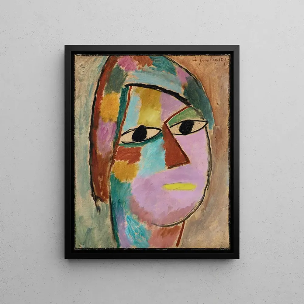 Maalaus Tête mystique - Alexej von Jawlensky | Taidetuloste