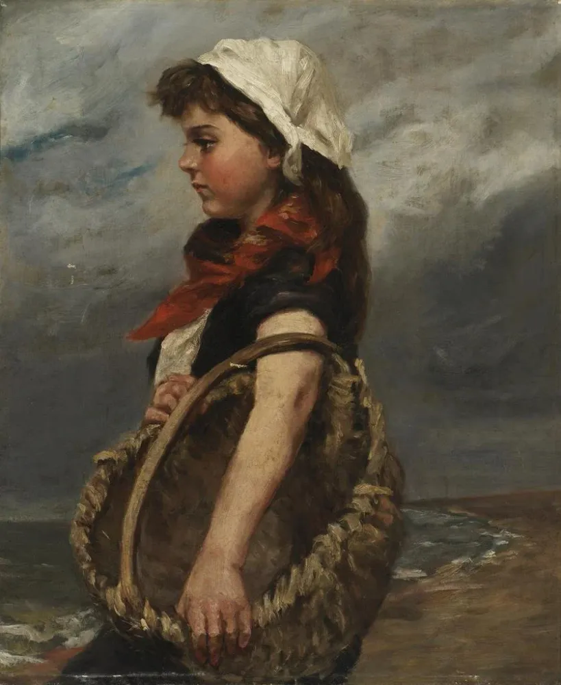Maalaus Tytär korissa - Alice Pike Barney | Taidetuloste