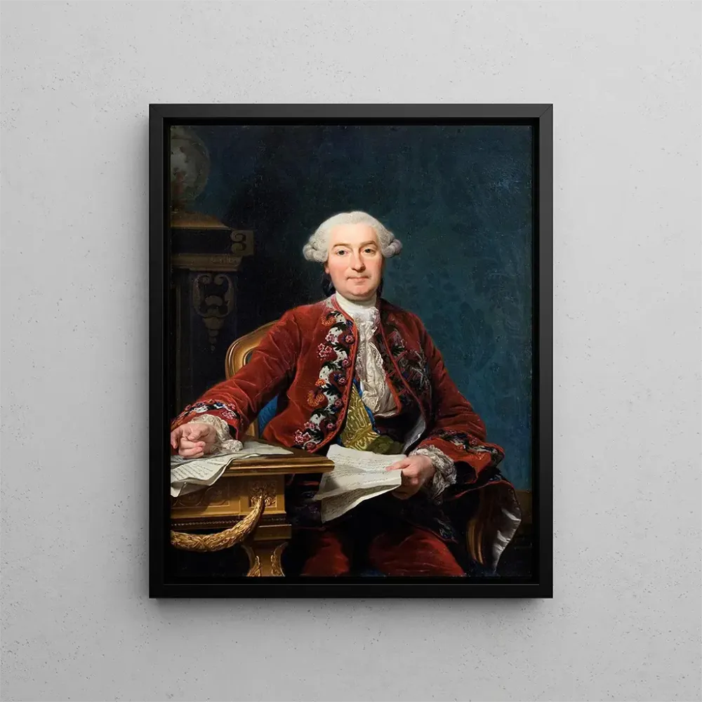 Maalaus Ulrik Scheffer - Alexander Roslin | Taidetuloste