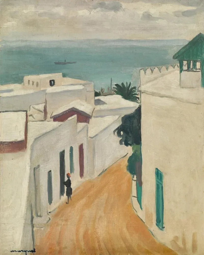 Maalaus Une rue - Albert Marquet | Taidetuloste