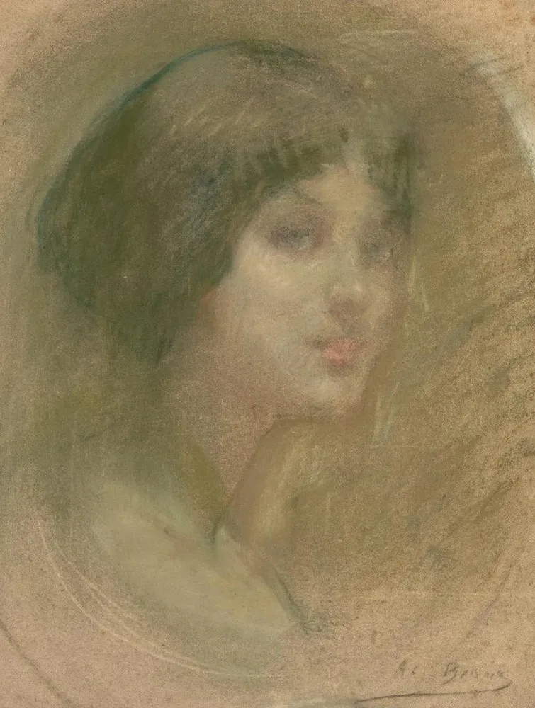 Maalaus Unelma nainen - Alice Pike Barney | Taidetuloste