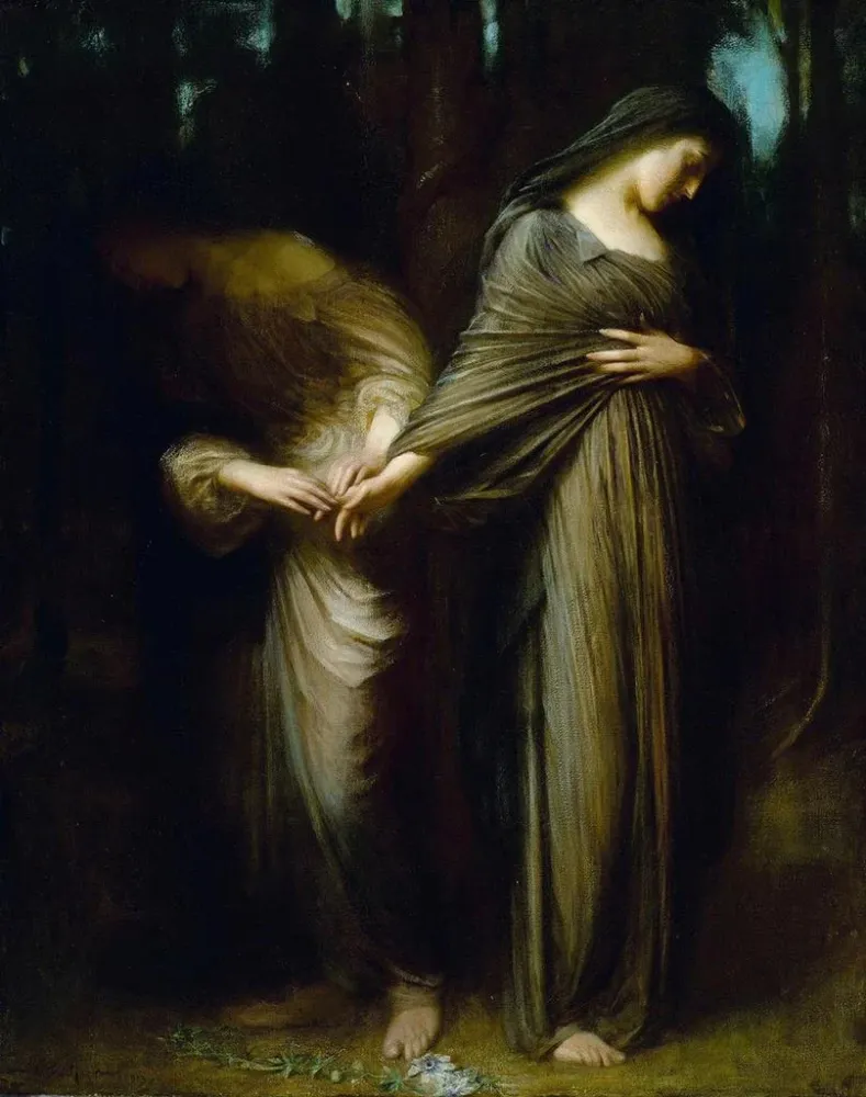 Maalaus Vale Farewell - Arthur Hacker | Taidetuloste