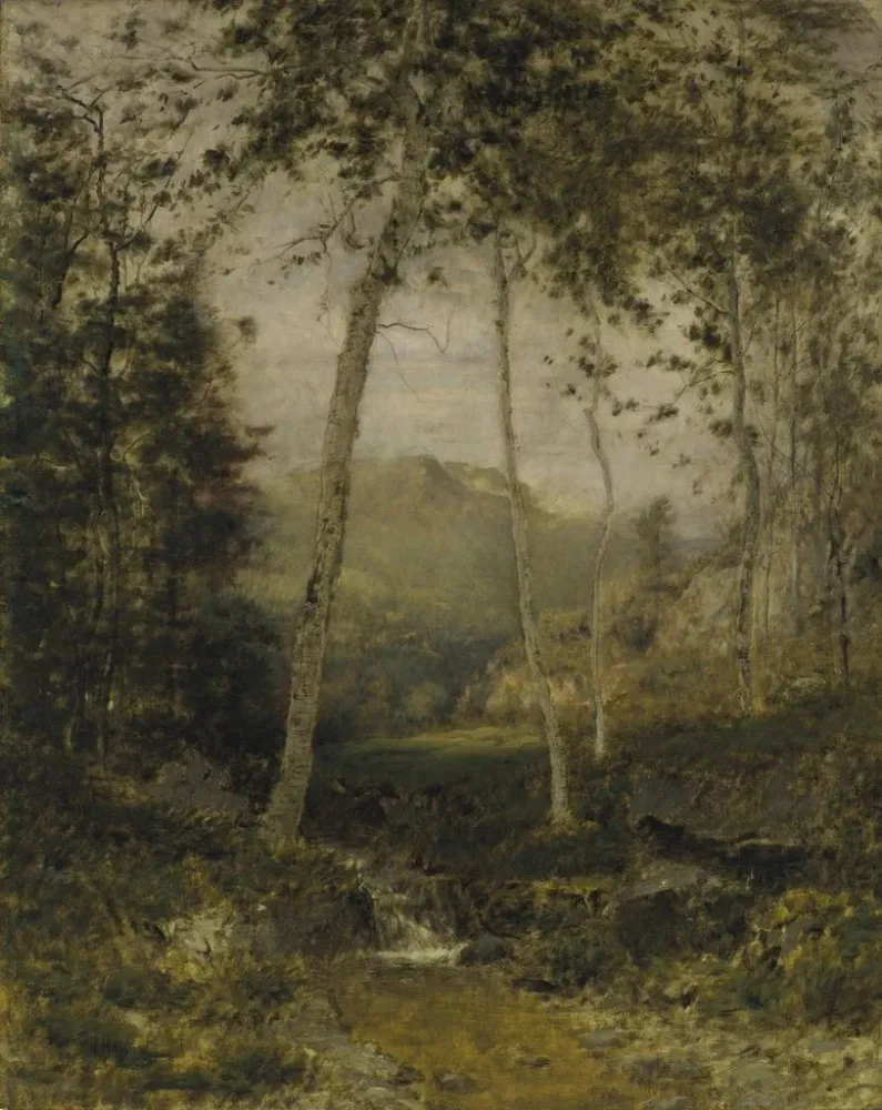 Maalaus Vallée de Keene - Alexander Helwig Wyant | Taidetuloste