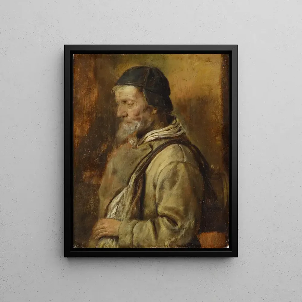 Maalaus Vanha käsityöläinen - Adriaen Brouwer | Taidetuloste