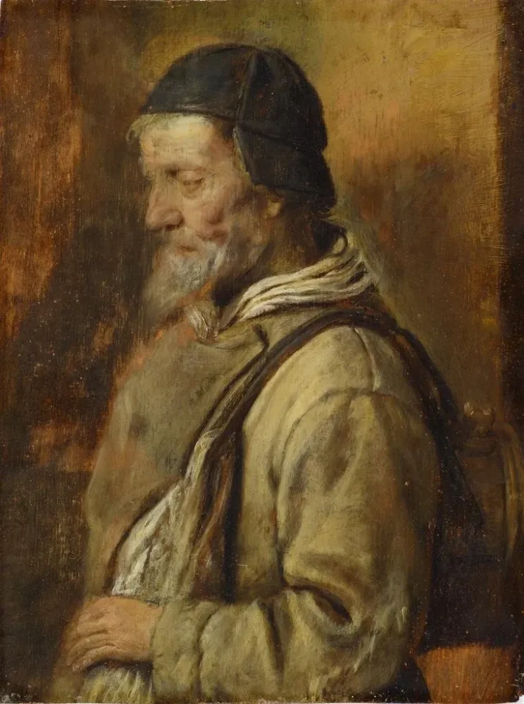 Maalaus Vanha käsityöläinen - Adriaen Brouwer | Taidetuloste