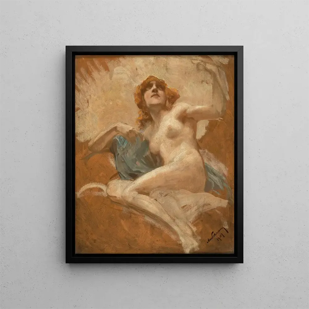 Maalaus Venus-Studie - Alois Hans Schram | Taidetuloste