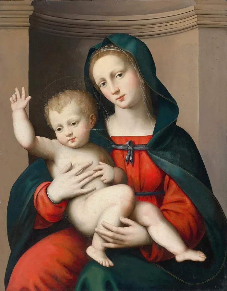Maalaus La Vierge à l'Enfant - Antonio del Ceraiolo | Taidetuloste