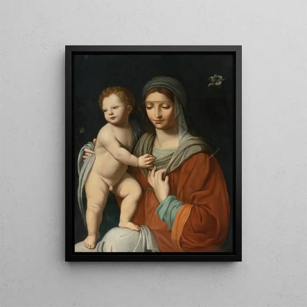 Maalaus Vierge à l'Enfant - Après Bernardino Luini | Taidetuloste