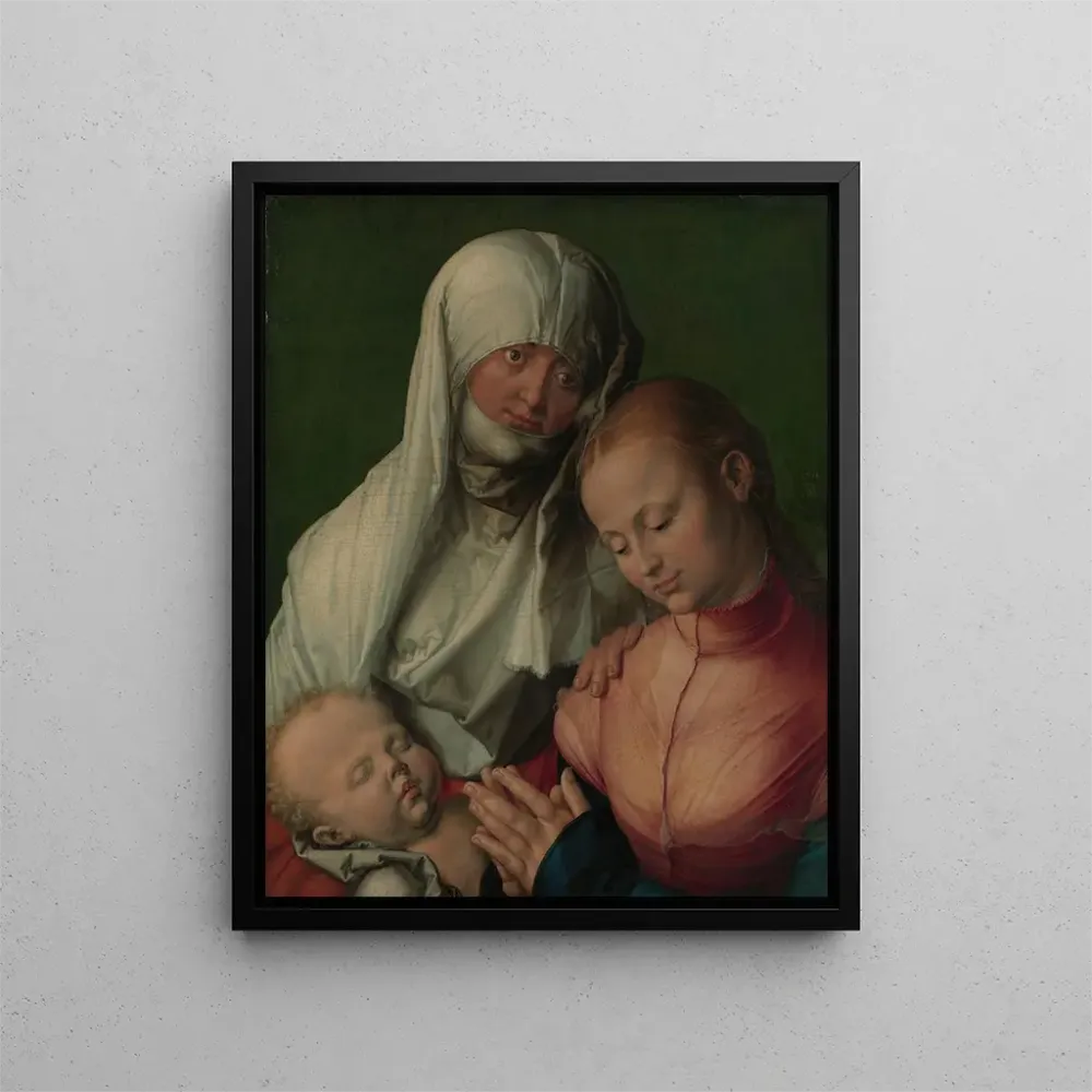 Maalaus Vierge à l'Enfant avec sainte Anne - Albrecht Dürer | Taidetuloste