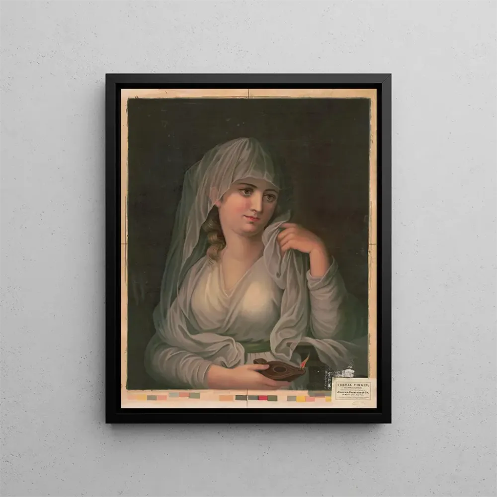 Maalaus Vierge vestale - Edmund Foerster Co | Taidetuloste