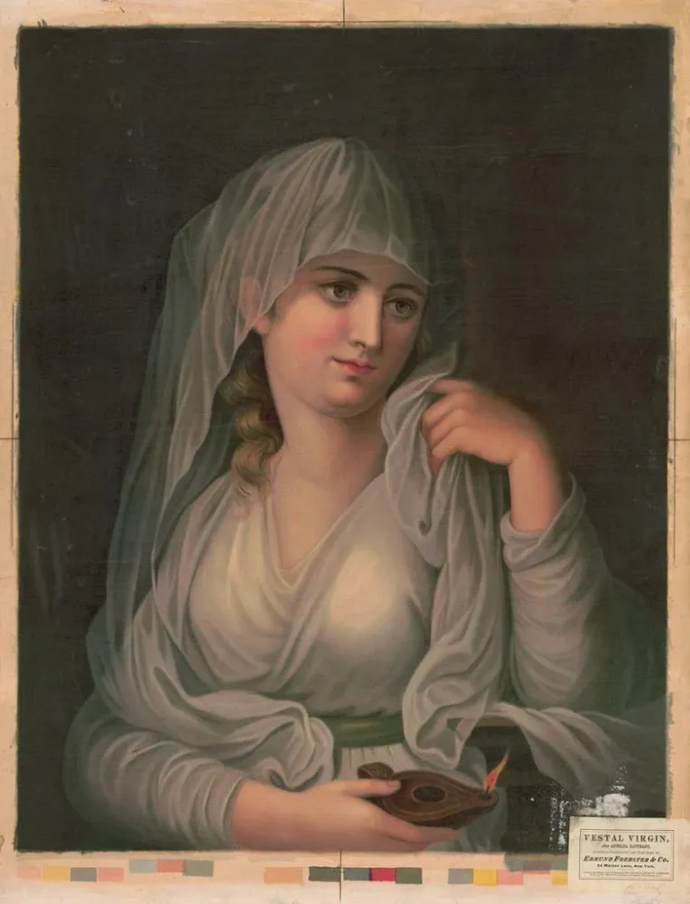 Maalaus Vierge vestale - Edmund Foerster Co | Taidetuloste