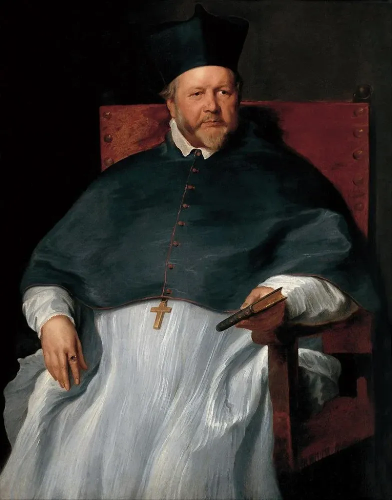 Maalaus Évêque Jan Van Malderen - Antoine van Dyck | Taidetuloste