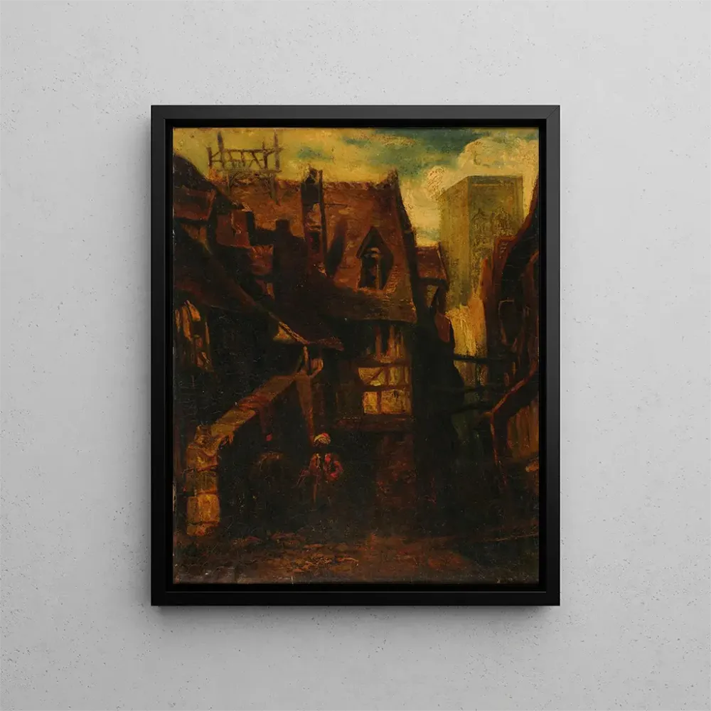 Maalaus Vue d'Orient - Alexandre-Gabriel Decamps | Taidetuloste