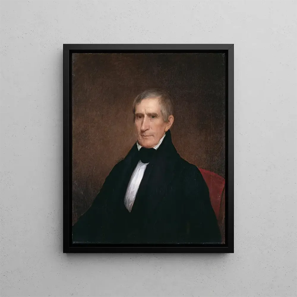 Maalaus William Henry Harrison - Albert Gallatin Hoit | Taidetuloste