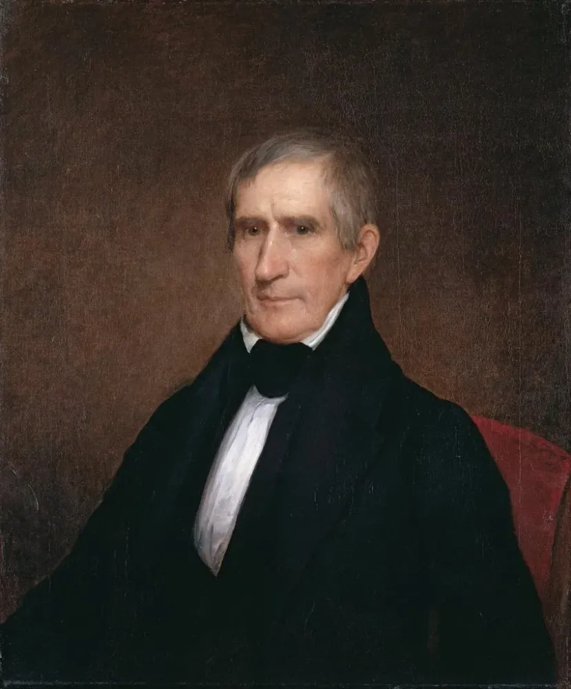 Maalaus William Henry Harrison - Albert Gallatin Hoit | Taidetuloste