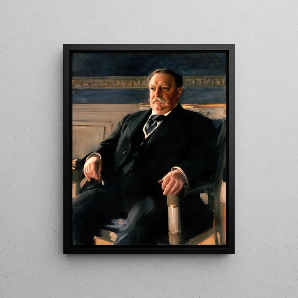 Maalaus William Howard Taft - Anders Zorn | Taidetuloste