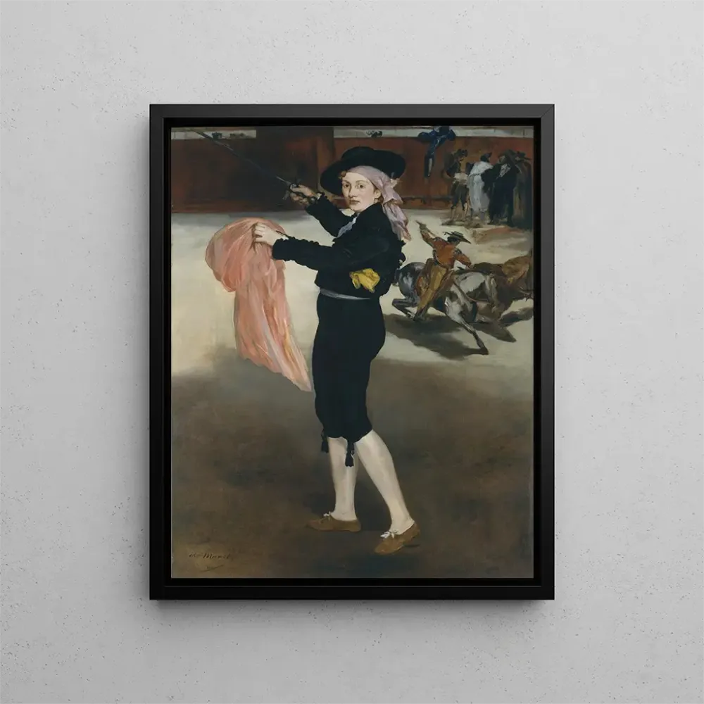 Mademoiselle V taidetuloste Espadan puvussa – Édouard Manet | Taidetuloste