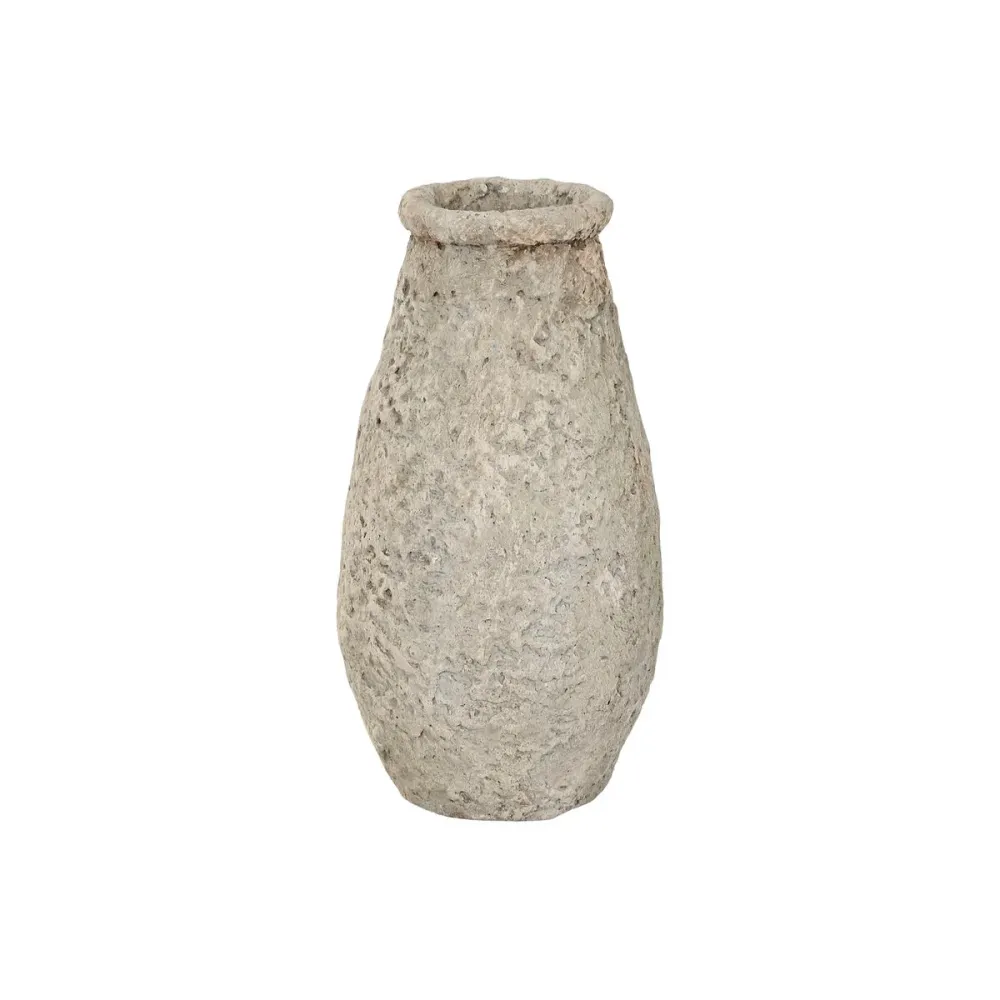 Maljakko Home ESPRIT Harmaa Terrakotta 25 x 25 x 51 cm