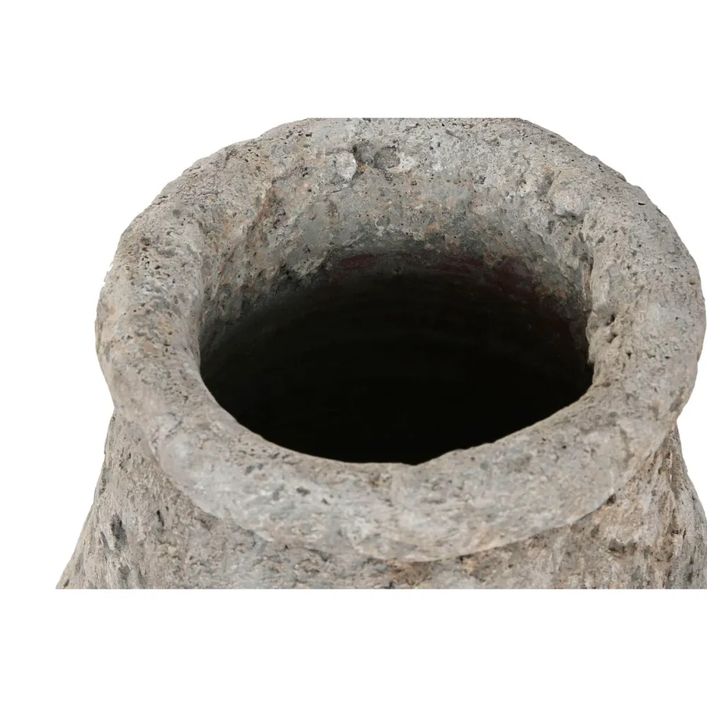 Maljakko Home ESPRIT Harmaa Terrakotta 25 x 25 x 51 cm
