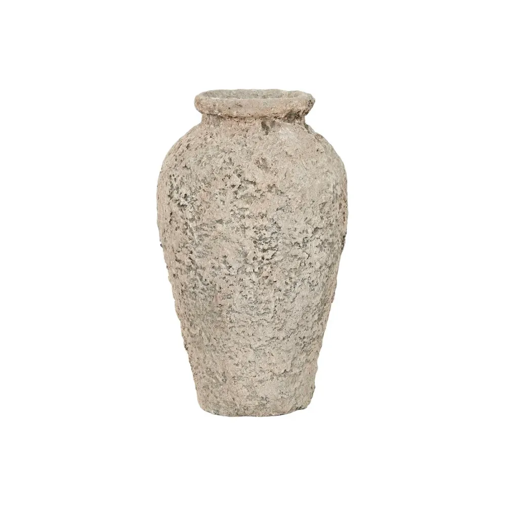 Maljakko Home ESPRIT Harmaa Terrakotta 25 x 25 x 50 cm
