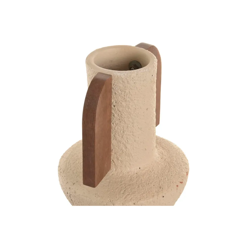 Maljakko Home ESPRIT Ruskea Beige Terrakotta Mangopuu