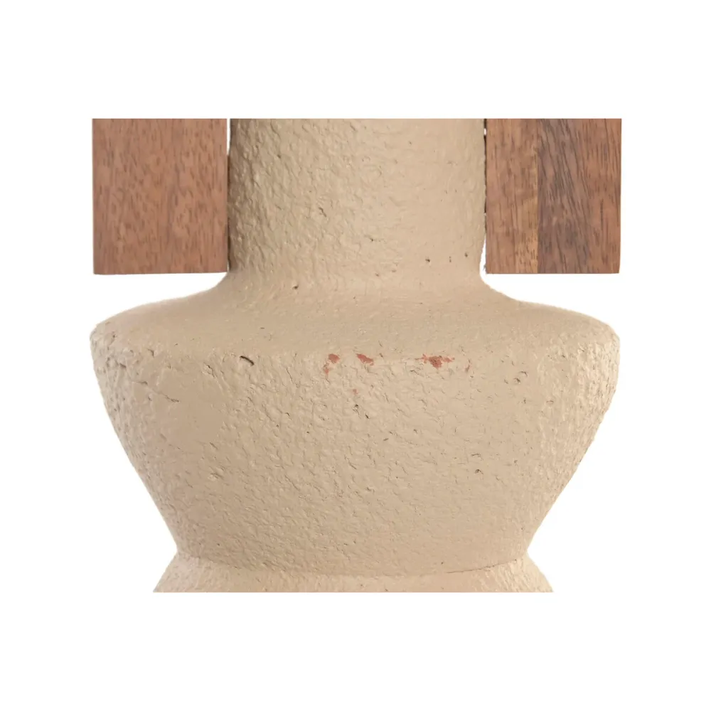 Maljakko Home ESPRIT Ruskea Beige Terrakotta Mangopuu