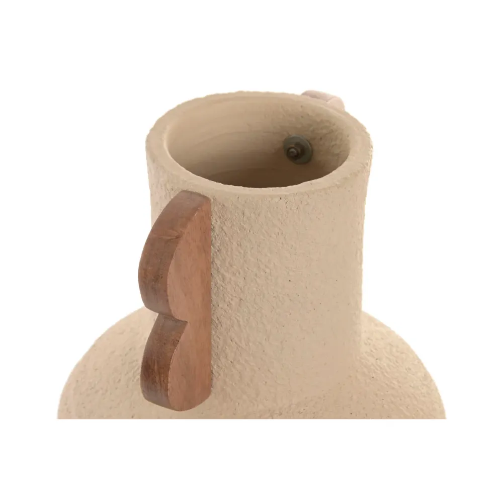Maljakko Home ESPRIT Ruskea Beige Terrakotta Mangopuu