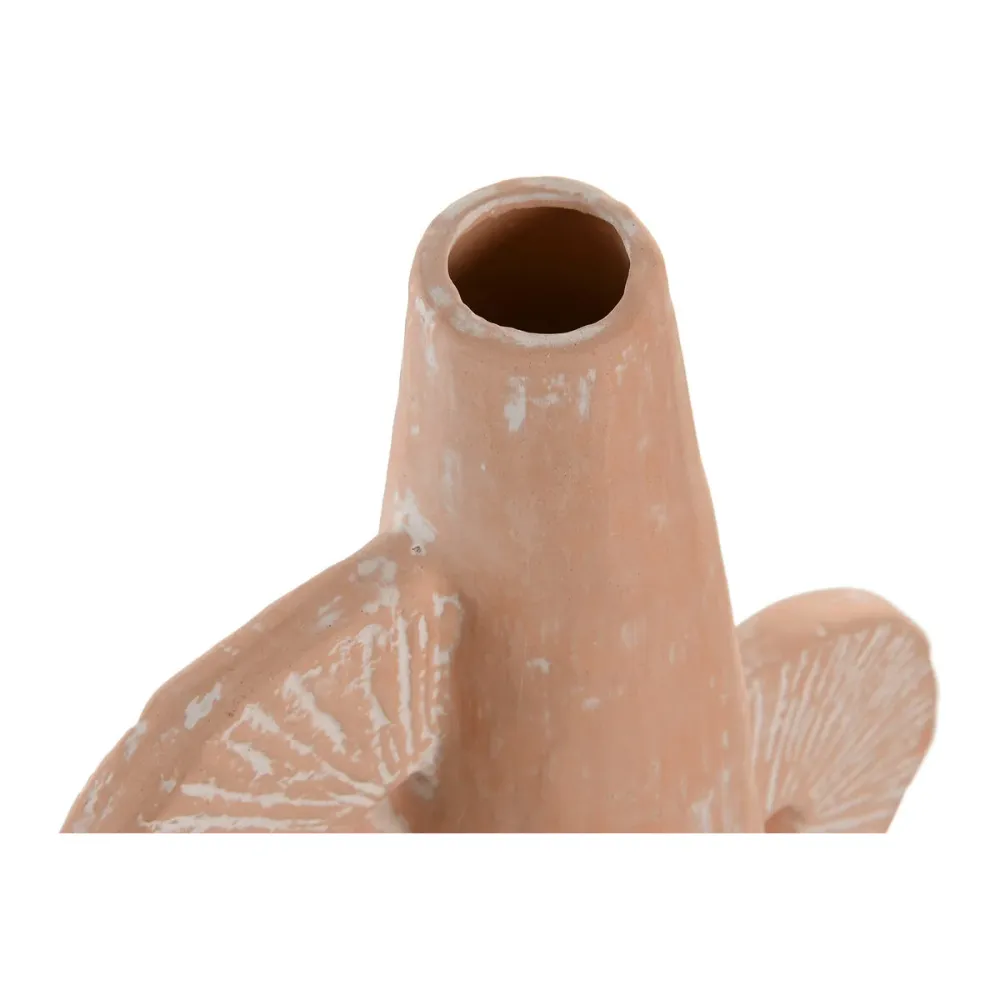 Maljakko Home ESPRIT Vaaleanruskea Terrakotta Luonnollinen 24 x 12 x 36 cm