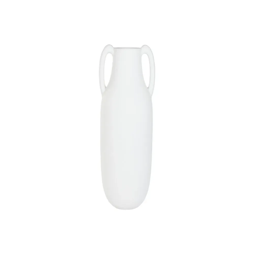Maljakko Home ESPRIT Valkoinen Kuitu 39 x 39 x 120 cm