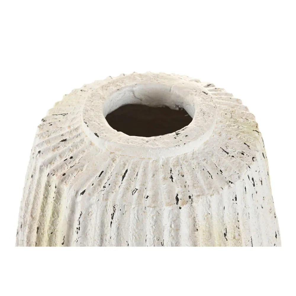 Maljakko Home ESPRIT Valkoinen Magnesium 28 x 28 x 41 cm