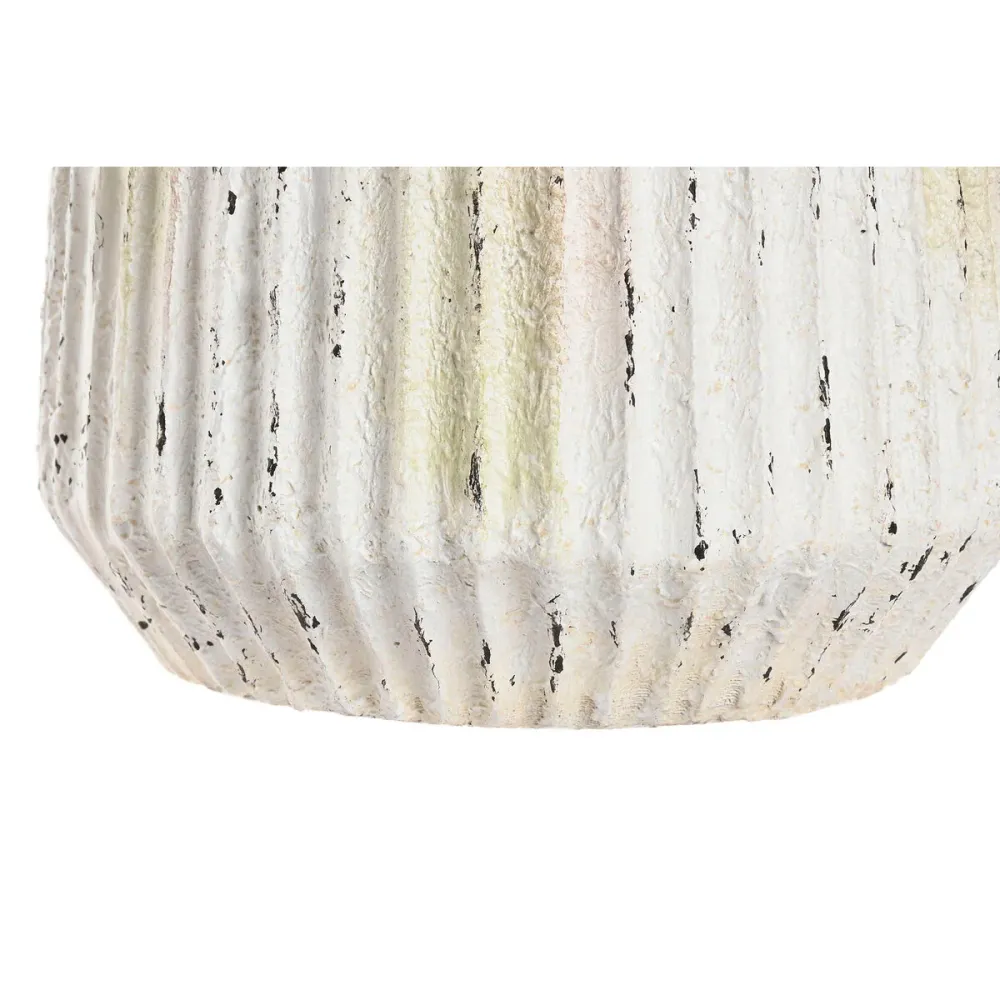 Maljakko Home ESPRIT Valkoinen Magnesium 28 x 28 x 41 cm