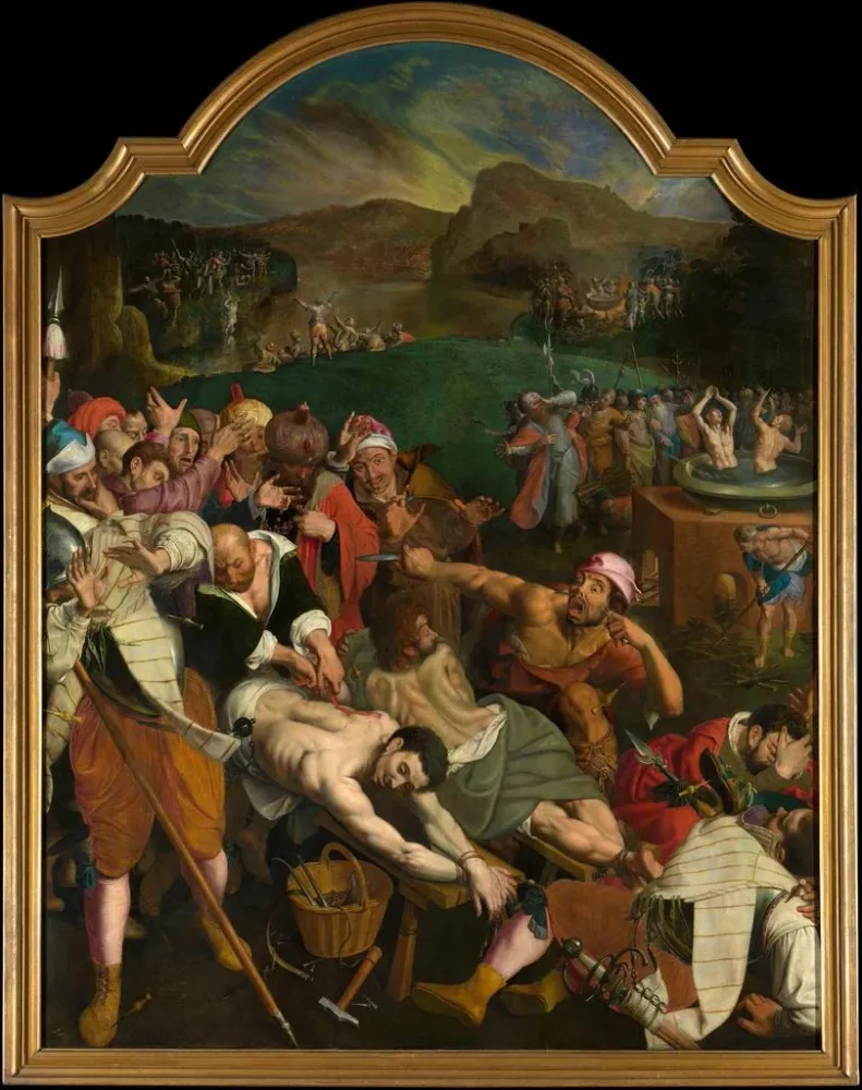 Le Martyren Kristoffer ja Kristofferin marttyyrin - Ambrosius Francken I. | Taidetuloste