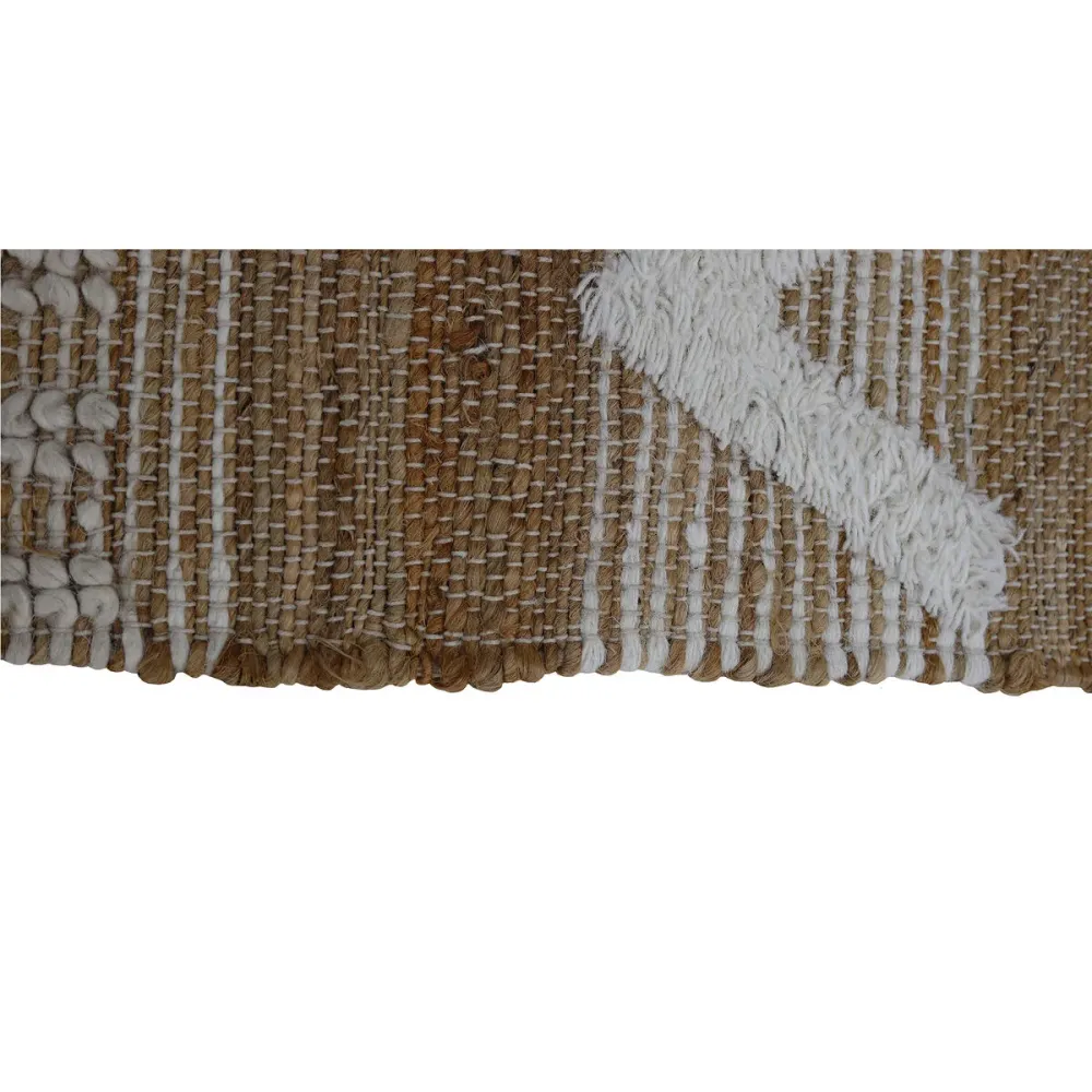 Matto Home ESPRIT Valkoinen Ruskea Boho 200 x 300 x 1 cm