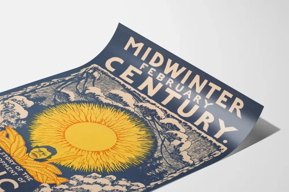 Midwinter Century - Henry M. Stanley:n Afrikan kehityshistoria juliste