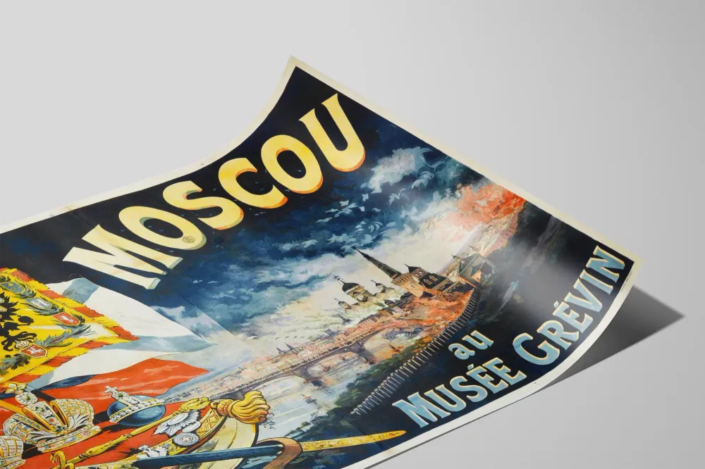 Moskova Museo Grévin koristejuliste