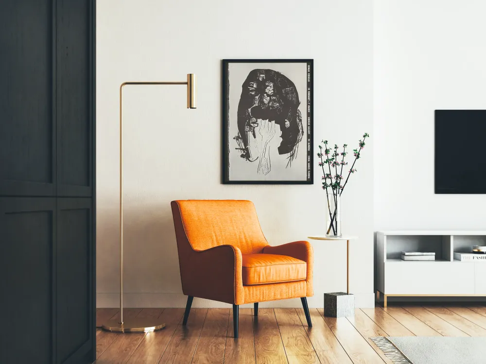 Näyttelyjuliste Romas Vesulas - Sindellr-galleria 1967