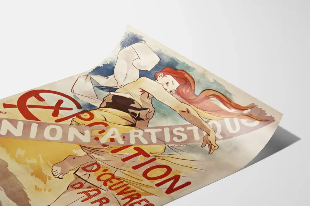 Näyttelyjuliste taideteoksista - Union Artistique Décorative