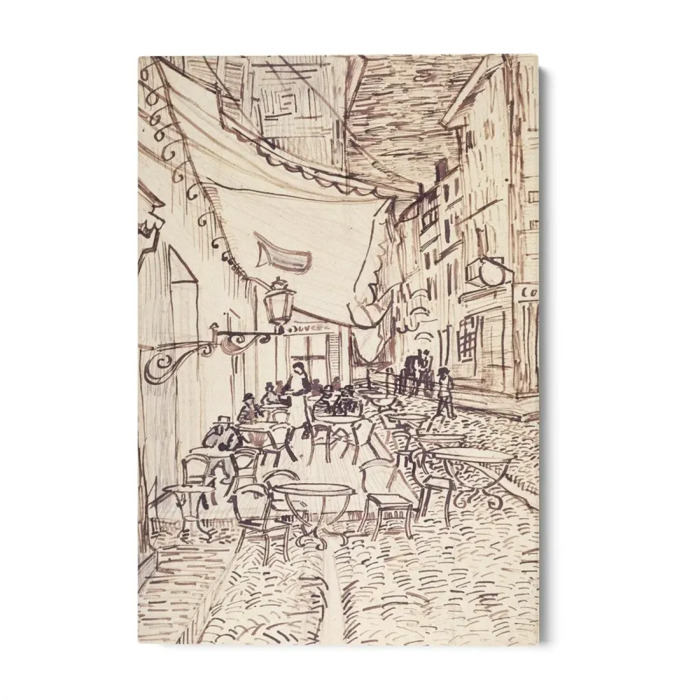 Cafe Terrace at Night, Vincent Van Gogh OGC