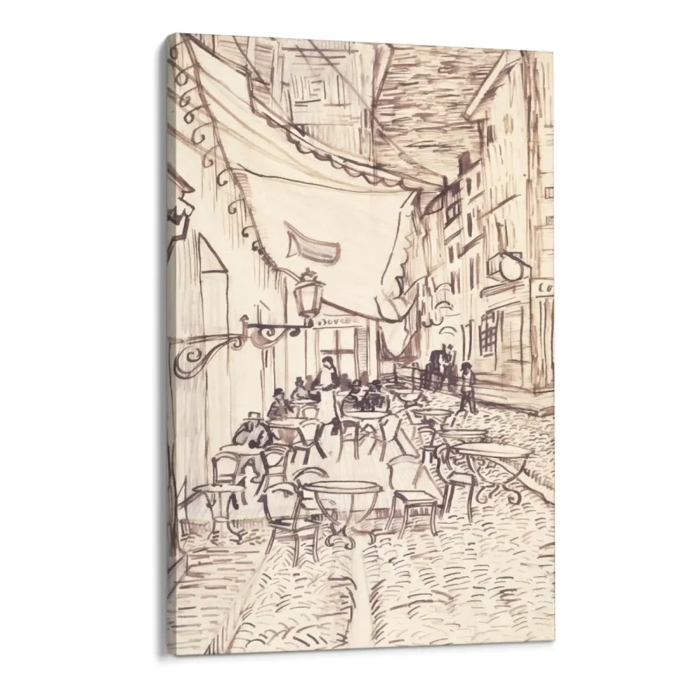 Cafe Terrace at Night, Vincent Van Gogh OGC