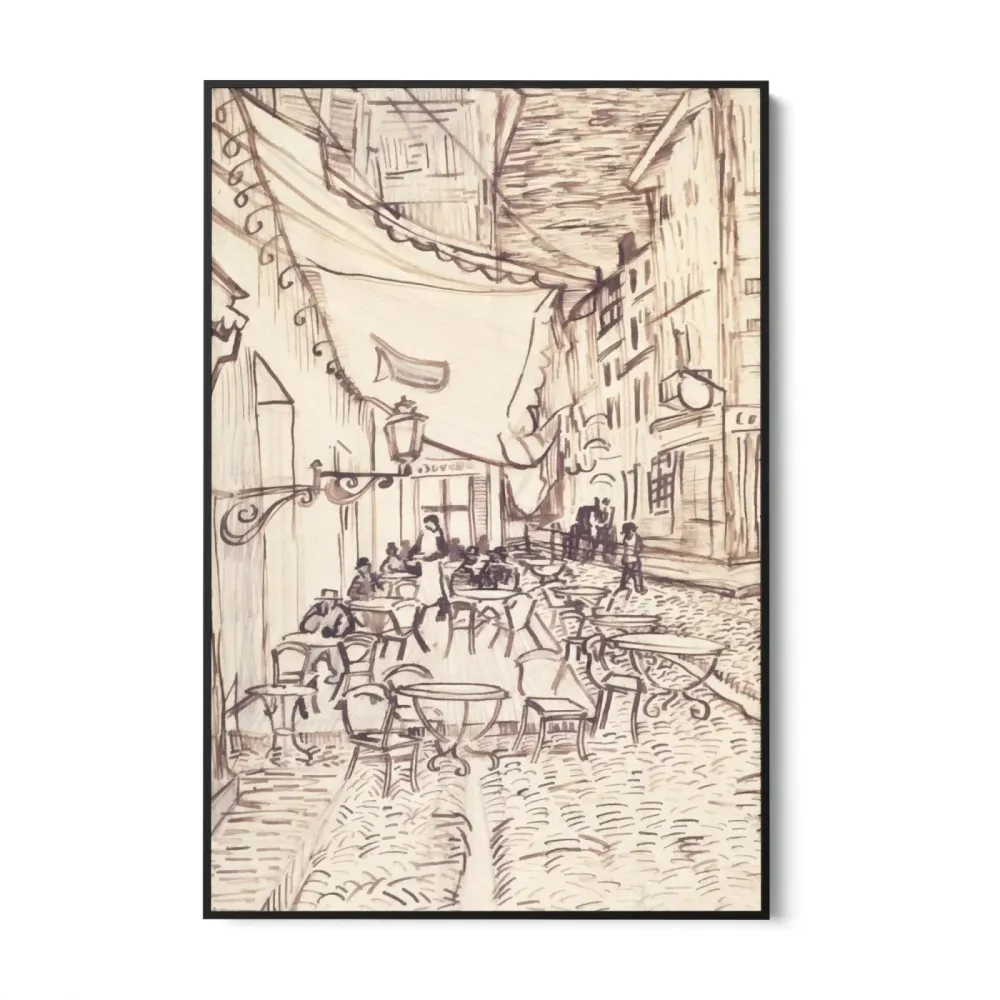 Cafe Terrace at Night, Vincent Van Gogh OGC